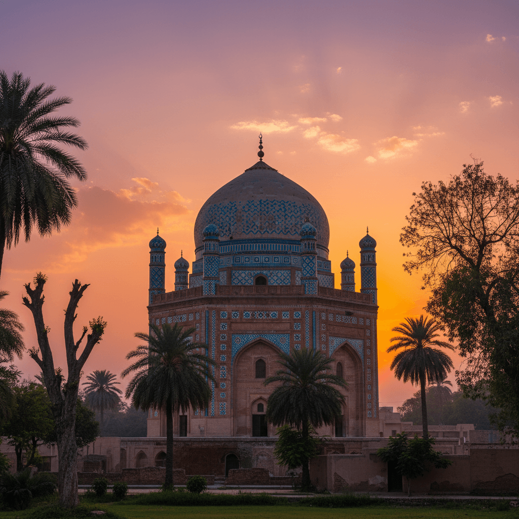 Multan city view