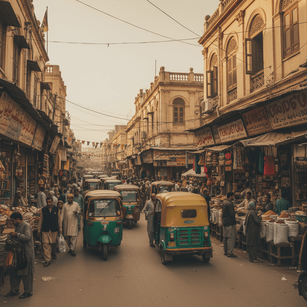Rawalpindi city view