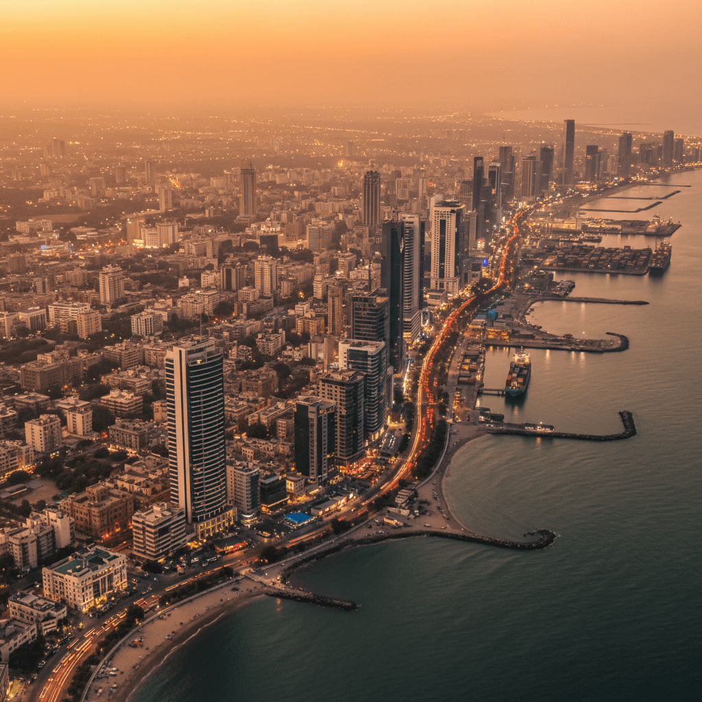 Karachi city view